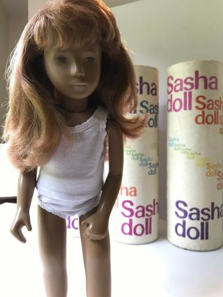 Vintage Sasha Dolls (3) with Tubes Trendon 6