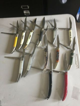 vintage fishing lure knives 49 total many brands 7