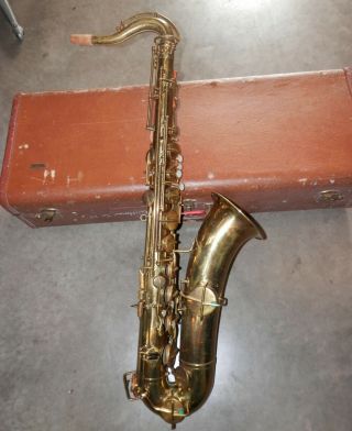 Vintage 1918 The Buescher True Tone Tenor Sax Saxophone