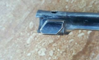 M1 Carbine Bavarian IBM Corp.  AOB Stripped Flat Bolt Blued Finish 3