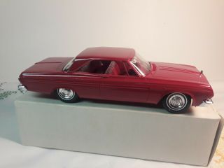Vintage1964 Plymouth Fury Hard Top Dealer Promo Car Red