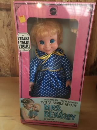 Vintage 1969 Mattel Mrs Beasley Doll (very Rare)