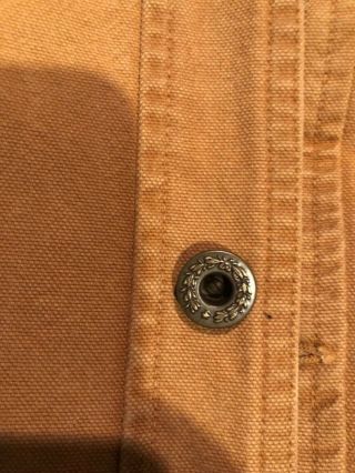 RRL Vintage canvas western jacket,  buckle back,  great pockets/ detailing,  sz med 3