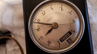 Rare Antique Hammond Synchronous Clock.  Dial.  Bakelite.  Era: 1920 