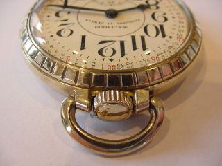 AWESOME 16s WALTHAM 23 JEWEL VANGUARD MODEL 1908 RAILROAD WATCH TOP OF THE LINE 4