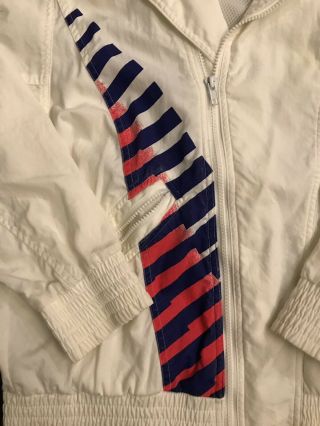 Rare Vintage Nike Challenge Court Andre Agassi White With Accent Stripe Sz L/XL 3