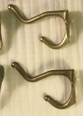 13 Vintage Coat/Hat Hooks 11 Cast 2 Wire 4 Different Styles 5