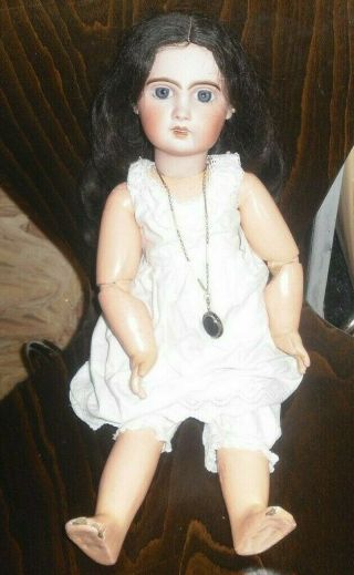 Bebe Jumeau Antique Doll French Bisque 19 1/2 