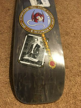 NOS Powell Peralta Per Welinder Vintage Skateboard Deck 1990 2
