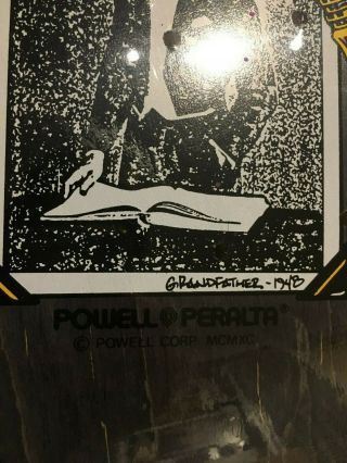 NOS Powell Peralta Per Welinder Vintage Skateboard Deck 1990 7