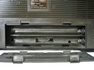 Helix HX - 4636 Jumbo Vintage Stereo Boombox Portable Dual Cassette AM - FM - SW. 6