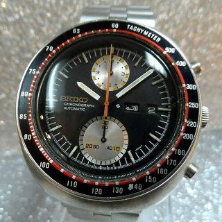 Vintage Seiko Ufo 6138 - 0011 Chronograph Automatic Watch