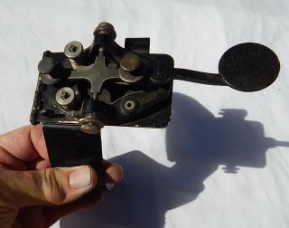 Ww 2 Us Army Usmc Soldiers Ky - 116/u Morse Code Knee Mounted Telegraph Key