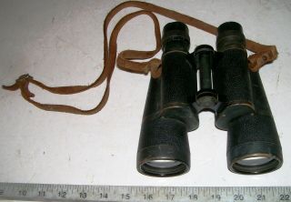 Rare Ww2 Us Navy Zeiss Binoculars 7x50 Naval Military Field Glasses