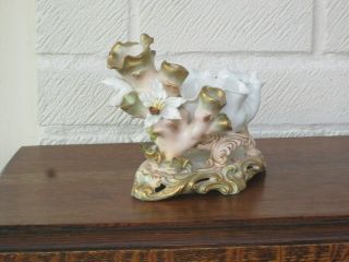 Beautifull antique moore brothers centerpiece bowl 1890 3