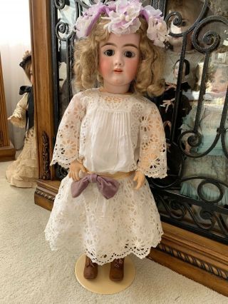 LARGE Antique German Handwerck Simon & Halbig 99 DEP Doll for the French Market 3