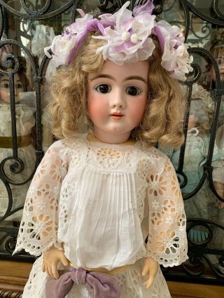LARGE Antique German Handwerck Simon & Halbig 99 DEP Doll for the French Market 6