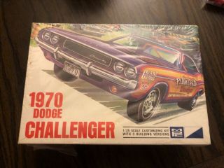 Hemi 1970 Dodge Challenger Plum Crazy Model Kit Complete 426 1470 - 200 Mpc Amt