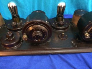 Antique Atwater Kent Model 10 Breadboard Tube Radio Vintage Audio w/ LS / NR 3