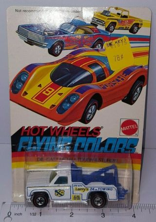 Vintage 1973 Hot Wheels Redline Flying Colors Ramblin Wrecker No.  7659☆