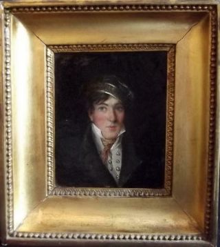 Antique c1770 British Society Oil Painting Portrait of a Gentleman Dandy 3