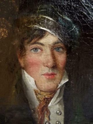 Antique c1770 British Society Oil Painting Portrait of a Gentleman Dandy 5