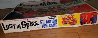 RARE VINTAGE REMCO 1966 LOST IN SPACE 3D ACTION FUN BOARD GAME 9