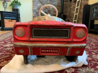 Vintage 1964 AMF ALL Junior MUSTANG 535 Pedal Car Rare 4