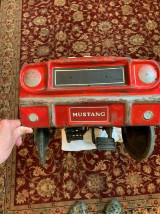 Vintage 1964 AMF ALL Junior MUSTANG 535 Pedal Car Rare 7