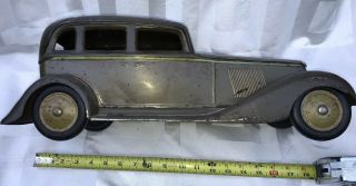 Vintage Pressed Steel Packard Sedan 18 " Toy Car Keystone Kingsbury Buddy L?