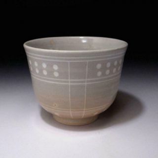 AH3: Vintage Japanese Pottery Tea Bowl by 1st class potter,  Hosai Asahi 3