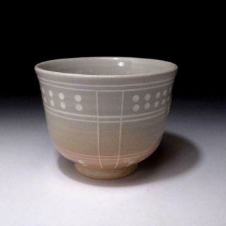 AH3: Vintage Japanese Pottery Tea Bowl by 1st class potter,  Hosai Asahi 5