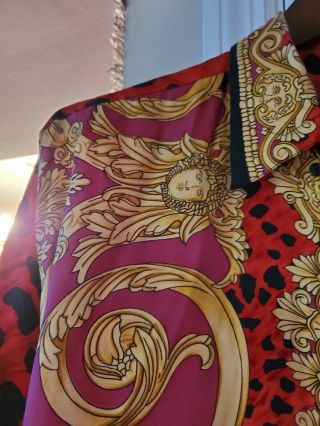 Vintage Gianni Versace silk shirt 8