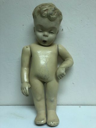 Vintage Jointed Arms Store Display Baby Mannequin Life Toddler Antique Rare