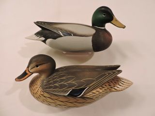 Miniature Mallards By Charlie Joiner,  Charlestown,  Md.  - Decoy