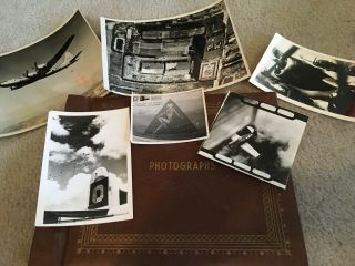 Vintage Photo Album Ww2 Army Guam Generals Lemay Spaatz B - 29 Bombing