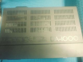 Hitachi DA - 1000 CD Player - Vintage First Generation Unit in 8