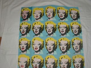 Andy Warhol Marilyn Monroe XL t - shirt stock Made in USA 1996 NOS 5