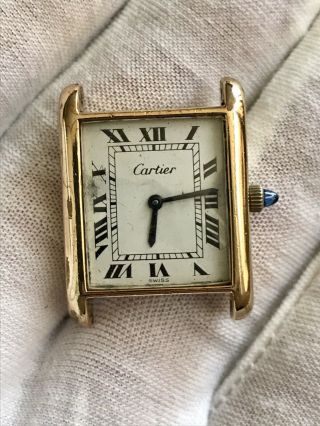 Unisex Vintage Cartier Tank Louis Swiss Watch