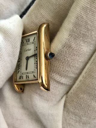 Unisex Vintage Cartier Tank Louis Swiss Watch 2