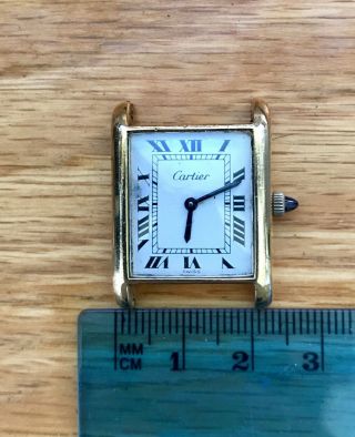 Unisex Vintage Cartier Tank Louis Swiss Watch 6