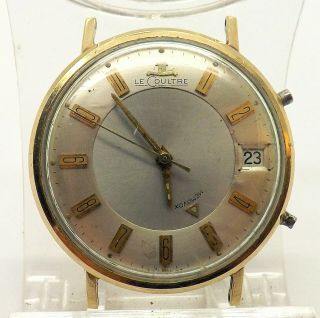 Vintage Jaeger Lecoultre Memovox Date Mens Alarm Wrist Watch