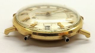 VINTAGE JAEGER LECOULTRE MEMOVOX DATE MENS ALARM WRIST WATCH 2