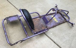Vintage Go Kart Rupp Lancer? Frame Cart