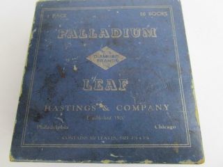 Vintage Hastings & Co Palladium Leaf Gilding Leaves Box 17 25 p Envelopes 2