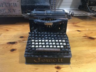 RARE Jewett No.  1 Typewriter Antique 2