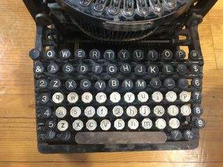 RARE Jewett No.  1 Typewriter Antique 7