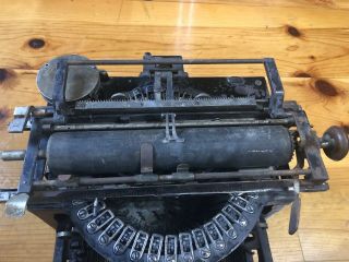 RARE Jewett No.  1 Typewriter Antique 9