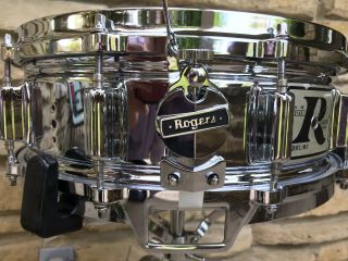 Vintage Rogers 5x14 SuperTen COS Snare Drum 7