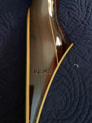 Vintage BLACK WIDOW Recurved Bow HF16843.  Serious Offers 6